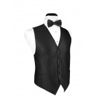 Silk Weave Vest and Tie Set